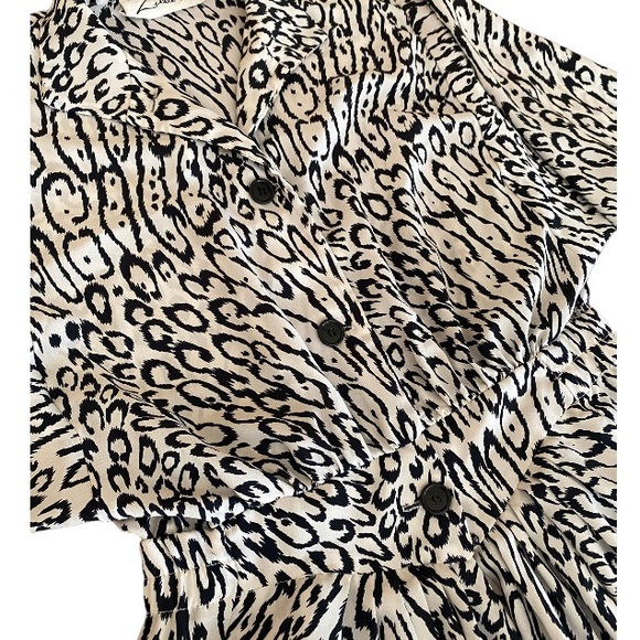 Vintage 80’s Lillie Rubin Leopard Jumpsuit - Picture 10 of 15